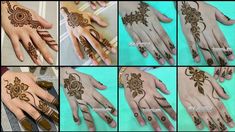 henna designs for hands and feet