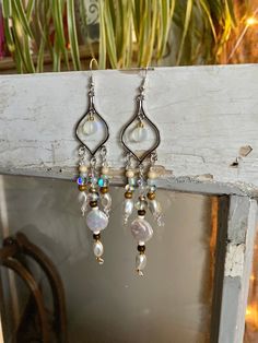 silver boho chandelier dangle earrings set  hand-made with luv <3 ꕥ message me for custom made jewelry! Boho Chandelier, Made Jewelry, Of The Earth, Earrings Set, The Earth, Earring Set, Jewelry Earrings Dangle, Dangle Drop Earrings, Custom Made