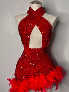 Sequin Dress For Costume Party During Party Season, Holiday Homecoming Dresses With Sequins, Red Fitted Mini Dress For Homecoming, Fitted Red Mini Dress For Homecoming, Red Mini Dress For Holiday Costume Party, Red Sleeveless Sequin Dress For Homecoming, Fitted Dress For Prom Holiday, Sleeveless Christmas Prom Dress, Glamorous Carnival Costume Party Dresses