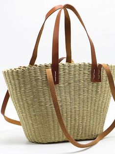 Casual style. Lightweight. Straw. Raffia natural fiber. Measurements are 40 cms. Length (15.74” inches) x 24cms height (9.4” inches). Color may be lighter or darker depending of the device it is displayed. Light Brown Tote Beach Bag For Vacation, Light Brown Beach Bucket Bag With Braided Handles, Light Brown Bucket Bag With Braided Handles For Beach, Brown Rattan Shoulder Bag With Large Capacity, Brown Large Capacity Rattan Shoulder Bag, Large Capacity Brown Rattan Shoulder Bag, Rectangular Rattan Shoulder Bag With Large Capacity, Large Capacity Rectangular Rattan Shoulder Bag, Light Brown Bucket Straw Bag For The Beach