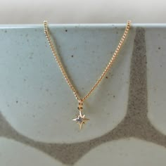 When you feel lost, remember the north star. This necklace and pendant will help you find your way and orient yourself. With its gold and cubic zirconia design, this accessory is the perfect addition to your outfit. Color: Gold Size: 14" + 3" Extender Material: 18K Gold Bonded - Cubic Zirconia Origin: Made in the U.S. North Star Pendant, Gold Star Necklace, When You Feel Lost, North Star Necklace, Braid Ponytail, Wardrobe Building, Christmas List Ideas, Star Necklace Gold, Feel Lost