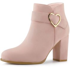 Heels For Women Classy, Pink Look Outfit, Short Heels Outfit, Winter Shoes For Women Work, Shoes For Women Heels, Cute Shoes Boots, Cute Winter Boots, Wrap Around Heels, High Heels Ankle Boots