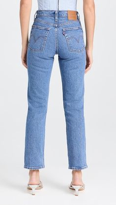 Levi's Wedgie Straight Jeans | Shopbop Levis Wedgie Straight Jeans Outfit, 1999 Outfits, Levi Straight Leg Jeans, Levi Wedgie Straight Jeans, Straight Jeans Outfit, Levis Outfit, Summer Pieces, Jeans Outfits, Perfect Wardrobe