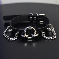 Choker Length: 30cm-38cm. Width: 1.9cm Attention: This price includes a choker only, others are not included. Classy Punk, Dark Wardrobe, Leather Goth, Stud Necklace, Punk Choker, Gothic Streetwear, Goth Choker, Punk Accessories, Streetwear Grunge