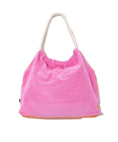 Cotton Beach Bag For Summer, Trendy Pink Beach Bag For Everyday, Trendy Pink Everyday Beach Bag, Summer Cotton Beach Bag, Summer Weekend Cotton Bag, Summer Weekend Cotton Bags, Cotton Weekend Bag For Summer, Trendy Summer Beach Bag For Weekends, Cotton Bags For Weekend Summer Use