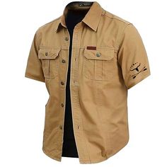 Season:Summer,Spring; Fabric:100% Cotton; Sleeve Length:Short Sleeve; Look After Me:Machine wash,Washable,Wet and Dry Cleaning; Gender:Men's; Style:Casual; Elasticity:Micro-elastic; Tops Type:Work Shirt,Western Shirt,Cargo Shirt; Occasion:Sports  Outdoor,Going out,Camping  Hiking; Age Group:Adults; Fit Type:Regular Fit; Pattern:Cow Print; Design:Print; Neckline:Fold-over Collar; Listing Date:06/19/2024 Mens Work Shirts, Tuxedo Shirt Men, Mens Printed Shirts, Mens Outdoor Jackets, Denim Shirt Men, Trench Coat Men, Cargo Shirts, Linen Shirt Men, Hoodies Mens