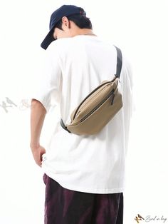 Bird in Bag - Versatile Waist Bag for Daily Use Casual Chest Bag With Anti-theft Pocket For Daily Use, Brown Belt Bag With Anti-theft Pocket For Daily Use, Brown Belt Bag With Removable Pouch For On-the-go, Adjustable Bag, Bum Bag, Essential Bag, Color Khaki, Waist Bag, Bag Straps