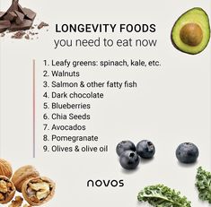 Longevity Recipes, Inflammation Foods, Longevity Diet, Weight Goals, Healthy Food Swaps, Nutrition Club, Food Health Benefits, Holistic Diet, Healthy Groceries