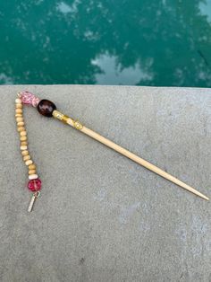 🌺Natural Wood Hair Sticks are a perfect unique gift for ladies of any age and hair length! If you can put your hair in a bun these will absolutely work for your hair!  🌺Hair Sticks are beneficial and healthier for your hair causing no breakage or tension such as from ponytails.  🌺Materials: Wood, Beads, Jewelry Accessories, Wire  🌺This hair stick is uniquely handmade with durable wood, suitable for everyday wear and styling.  🌺Hair Sticks are around 8 1/2 in - 9 1/2 in not measuring the dangling jewelry piece  🌺These pieces of hair jewelry are eye catching with style, beauty and originality. These are a must have hair accessory, look elegant with no effort!  🌺Always handle hair sticks by the wood base and not the beaded end. Adjustable Traditional Hair Accessories For Gifts, Traditional Adjustable Hair Accessories For Gift, Traditional Adjustable Hair Accessories As Gift, Adjustable Beaded Hair Accessories As Gift, Adjustable Beaded Hair Accessories For Gift, Adjustable Beaded Hair Accessories For Gifts, Beaded Hair Sticks, Resin Wood Hair Stick Diy, Luxury Hair Stick