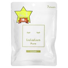 Lululun, Pure Beauty Face Mask, Clear White 4KS, 7 Sheets, 3.65 fl oz (108 ml) Beauty Face Mask, Women Supplements, White Mask, Primrose Oil, Evening Primrose Oil, Evening Primrose, Products To Buy, Folic Acid, Clear White