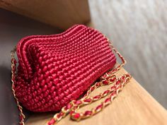 Crochet Woven Red Metallic Leather Pouch Clutch Bag Wedding - Etsy Red Clutch Evening Bag For Events, Handmade Red Pouch, Red Evening Pouch, Red Clutch Pouch For Evening, Red Rectangular Formal Pouch, Red Pouch As Gift, Red Pouch As A Gift, Luxury Handmade Red Clutch, Red Rectangular Evening Pouch