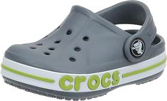 Crocs Unisex Bayaband Shoes And Outfits, Slate Grey, Crocs Shoes, Clogs Shoes