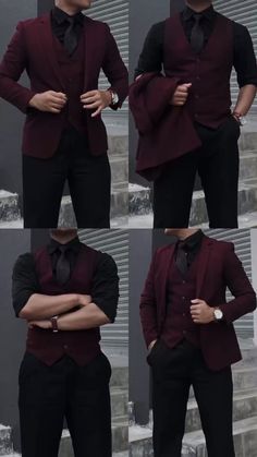 Men’s Prom Suit Ideas, Ball Outfits Men, Prom Suits For Guys, Ties Knots, Guys Fashion Casual, Prom Suits For Men, Stylish Mens Suits, Prom Suit, Gentleman Aesthetic