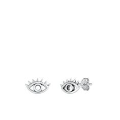 Sterling Silver Minimalist Evil Eye Stud High Polished Earrings .925 New Jewelry Female Unisex All our silver jewelry is crafted from .925 silver also commonly referred to as sterling silver. Sterling silver is the standard for beautiful high-quality silver jewelry and cannot be replicated by lower priced silver plated jewelry. It is 92.5% pure silver, mixed with alloys to add strength and durability to stand the test of time. Keep your fine jewelry shiny and elegant by storing it properly. Jewe Tarnish Remover, Silver Jewelry Earrings, Silver Plated Jewelry, New Jewelry, Pure Silver, Evil Eye, Plastic Bag, Silver Earrings, 925 Silver