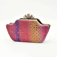 Clutch Bag For Women Who Go For Shopping, Dating, Evening Party or Wedding. Pink Pouch Evening Bag For Events, Pink Rectangular Shoulder Bag For Wedding, Pink Clutch Bag For Wedding Guest, Pink Clutch Bag For Wedding, Pink Rectangular Clutch For Wedding Guest, Pink Clutch For Wedding Guest, Elegant Multicolor Shoulder Bag For Wedding, Multicolor Handheld Evening Bag As Gift, Multicolor Clutch Shoulder Bag For Wedding