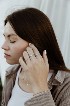 This classic Flat Ring is made with 14K yellow gold filled or sterling silver, and is 2.3mm wide to give you a sleek, modern look. Its smooth, bright finish will shine for years to come! Flat Ring, Gold Filled, Silver Gold, Silver Rings, Sleek, Yellow Gold, Sterling Silver, Ring, Yellow