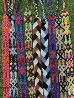 "Choose one of these beautiful adjustable belts to coordinate with a dress or shirt that you have. These hand woven belts go perfectly with any of the clothes you find here in our store. We have different colors to choose from. Just pick the right one for your new outfit. They can be tied to fit any size. Our belts are 1.75 in wide. They will flatter all sizes and shapes of women. Get one in several colors to match different outfits that you have so you are never without one of these stylish bel Mexican Belt, Mexican Baby Girl, Mexican Babies, Bohemian Baby, Half Moon Bay, Floral Bags, Baby Sandals, Woven Belt