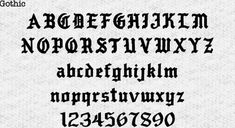 an old fashioned font that has been used to spell out the letters in this type