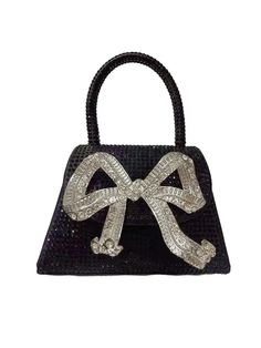 This Koko Bow Embellished Mini Tote Bag In Black is the perfect accessory for any fashionista. Its bow embellishments and petite size make it a fashionable and functional accessory. Featuring a roomy main compartment and extra pockets, it offers ample storage space while maintaining its stylish appeal.Material: PU Bow Embellishments, Dolls Shoes, Hooded Sweatshirt Dress, Denim Chic, Mini Tote Bag, Functional Accessories, Chain Mail, Mini Tote, Crystal Embellishment