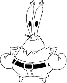 Spongebob Coloring, Spongebob Cartoon, Spongebob Drawings, Mr Krabs, Spongebob Patrick, Easy Cartoon Drawings, Disney Art Drawings, Sponge Bob, Cartoon Coloring Pages