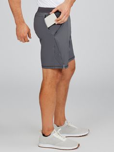 The Velocity 8in Unlined Shorts are designed for comfort and functionality. They are lightweight, providing ease of movement, and are water-resistant, making them suitable for various activities. Additionally, these shorts feature pockets for convenient storage of small items while on the go. Style #TM760. Gray Bottoms With Built-in Shorts For Outdoor Activities, Outdoor Activewear With Pockets And Short Length, Outdoor Activewear Shorts With Pockets, 4-way Stretch Activewear With Pockets And Short Leg, Functional Athletic Shorts With Pockets And 4-way Stretch, 4-way Stretch Activewear With Pockets, Outdoor Athletic Shorts With Pockets And 4-way Stretch, Functional 4-way Stretch Shorts With Pockets, Functional 4-way Stretch Shorts With Side Pockets