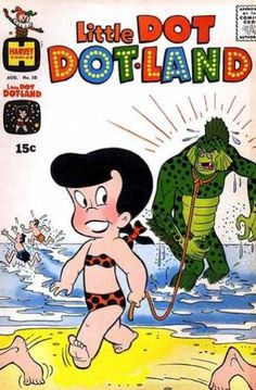 an old comic book with a cartoon character on the cover