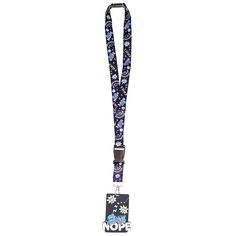 a lanyard with an id badge attached to it