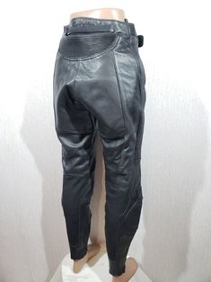 Gorgeous Black Leather Biker Pants for Women. Black Leather Pants With Light Protection. - Etsy Fitted Leather Moto Bottoms, Leather Full Length Pants For Biker Events, Full Length Leather Pants For Biker Events, Fitted Leather Motorcycle Bottoms, Biker Style Full-length Leather Pants For Biker Events, Full Length Biker Leather Pants For Biker Events, Leather Biker Pants With Belt Loops, Fitted Moto Leather Pants For Biker Events, Moto Style Fitted Leather Pants For Biker Events