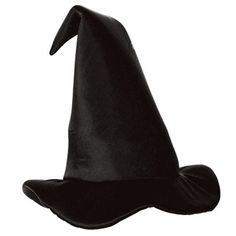 Complete your witch costume with this Satin-Soft Black Witch Hat, perfect for Halloween. Made of high-quality fabric, this hat adds an elegant touch to any spooky outfit.: Astoria Grand | Astoria Grand Halloween Satin-Soft Witch Hat in Black | 13.00" H X 14.00" W X 1.00" D | Wayfair Halloween Wide Brim Fitted Mini Hat, Fitted Wide Brim Mini Hat For Halloween, Fitted Witchy Hat For Halloween, Halloween Fitted Wide Brim Costume Hat, Fitted Wide Brim Halloween Costume Hat, Fitted Brimmed Halloween Hat, Fitted Brimmed Hat For Halloween, Fitted Wide Brim Top Hat For Halloween, Wide Brim Fitted Top Hat For Halloween