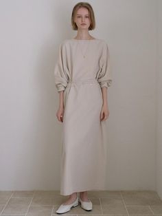 Composition : 70% Rayon, 30% TencelColor : BEIGECountry of Origin : Republic of Korea Neutral Long Sleeve Midi Dress For Work, Cream Belted Day Dress, Chic Neutral Dresses For Workwear, Chic Neutral Dresses For Work, Beige Belted Maxi Dress, Neutral Long Sleeve Dresses For Work, Beige Belted Dress For Daywear, Neutral Midi Dress For Workwear, Neutral Midi Dress For Work