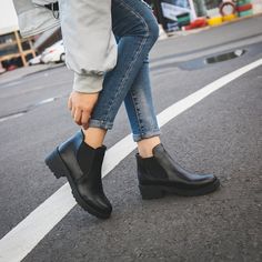 Black Women Martins Ankle Boots Womens Black Booties, Womens Booties, Hot Style, Pinterest Fashion, Martin Boots, Women Boots, Boots Ankle, Beauty And Fashion, Fashion Hair