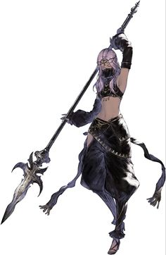 Reincarnation Art, Nier Reincarnation, Leona League Of Legends, Long Pink Hair, Concept Art Character