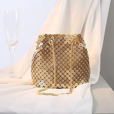 Embellishment:Chain,Crystals; Gender:Women's; Type:Evening Bag; Occasion:Wedding,Party / Evening; Material:Polyester; Width:80; Height:16; Pattern:Solid Color; Length:15.5; Listing Date:05/11/2022; Production mode:Self-produce Pearl Bags, Victorian Closet, Sequin Handbag, Gold Purse, Look Classy, Satin Bags, Girls Handbags, Ladies Clutch, Wedding Bag