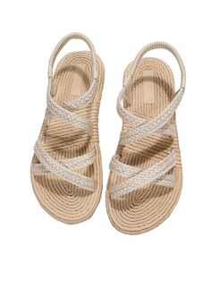 Cute Casual Sandals, Europe Summer Sandals, Mamma Mia Shoes, Resort Sandals, Sandal Design, Cute Beach Sandals, Beach Shoes Women, Beach Footwear, Sandals Beach