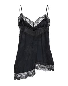 lace, satin, no appliqués, two-tone, deep neckline, sleeveless, no pockets , Color: Black , Size: 2 Fitted V-neck Camisole With Contrast Lace, Chic V-neck Lace Top For Daywear, Chic Camisole With Contrast Lace, Sleeveless Lace Camisole With Lace Patchwork, Elegant V-neck Tank Top With Lace Trim, Evening Lace V-neck Camisole, Evening Cami Tank Top With Lace Trim, Black Sleeveless Lace Top With Contrast Lace, V-neck Tank Top With Lace Trim For Daywear