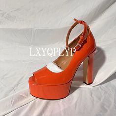 Shipping: Worldwide Express Shipping AvailableDelivery time: 7-15Days Fast ShippingReturns: Fast refund, 100% Money Back Guarantee.Brand Name: LXYQPLYPOrigin: Mainland ChinaUpper Material: Patent LeatherToe Shape: Round ToeWith Platforms: YesPlatform Height: 3-5cmHeel Height: Super High (8cm-up)Heel Type: Hoof HeelsPump Type: GLADIATORStyle: RomanFashion Element: ROMESeason: SummerOutsole Material: Rubberis_handmade: YesPattern Type: SolidInsole Material: SheepskinOccasion: PartyModel Number: GG Afro Glam, Summer Fashion Week, Summer Pumps, Wedding Party Shoes, Party Models, Pump Types, Super High Heels, Shoes Platform, Bride Shoes