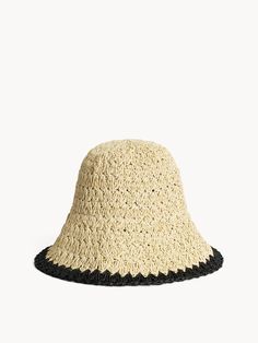 Trendy Toquilla Straw Hats, Chic Natural Bucket Sun Hat, Chic Straw Bucket Hat With Wide Brim, Chic Woven Bucket Hat With Curved Brim, Chic Woven Bucket Hat With Short Brim, Chic Straw Brimmed Bucket Hat, Chic Brimmed Straw Bucket Hat, Bohemian Paper Straw Fedora, Chic Wide Brim Straw Bucket Hat