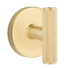 an image of a brass finish shower faucet