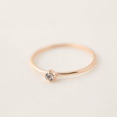 Aquamarine solitaire ring 14k white gold rose gold yellow | Etsy Classic Diamond Ring With Birthstone In Round Band, Timeless 14k Gold Birthstone Ring As Gift, Minimalist Solitaire Birthstone Ring For Anniversary, Rose Gold Sterling Silver Diamond Ring With Single Diamond, Dainty Cubic Zirconia Birthstone Ring With Prong Setting, Elegant Stackable Birthstone Ring With Round Band, Everyday Rose Gold Diamond Ring With Prong Setting, Wedding Jewelry With White Topaz Birthstone, Timeless Stackable Rings With Single Diamond Gift