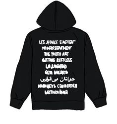 MODEL: Supreme Restless Youth Hooded Sweatshirt SEASON: SS20 (SS20SW34) COLOR WAY: Black SIZES AVAILABLE: Large AUTHENTICITY: Backed by eBay's authenticity guarantee   SHIPPING: Free USPS Ground or $5.99 for upgrade to USPS Priority Mail RETURNS, EXCHANGES, OR REFUNDS: At this time, we do not accept any returns, exchanges or request for refunds. All Sales Final. Please let us know if you have any additional questions or comments. Check out SNKRSYO store for additional exciting products! Cute Christmas Ideas, Minecraft Drawings, Funny T Shirt Sayings, Hello Kitty Characters, Shirt Sayings, Cute Clothing, T Shirts With Sayings, All You Need Is Love, Shirts With Sayings