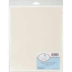 a white canvas board in a package