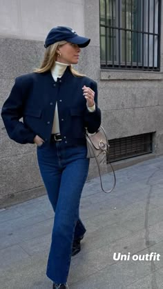 Chic Coat, Pocket Jacket, Bomber Jackets, Long Sleeve Crop, Looks Style, Outfits Casuales, Qatar, Jacket Outfits, Coats For Women