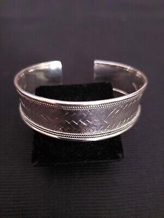 (eBay) MEN/WOMEN 925 STERLING SOLID SILVER CUFF BANGLE OPEN BRACELET ADJUSTABLE 7" Engraved Adjustable Sterling Silver Cuff Bracelet, Engraved Sterling Silver Adjustable Cuff Bracelet, Classic Adjustable Open Cuff Jewelry, Adjustable Stamped 925 Bangle Bracelet, Adjustable Sterling Silver 925 Bracelet Gift, Silver 925 Stamped Bangle Jewelry, Silver 925 Stamped Bangle, Gift 925 Stamped Cuff Bangle Bracelet, Classic Silver Adjustable Bangle