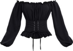 Gothic Long Sleeve Tops For Costume Party, Gothic Tops For Summer Nights, Gothic Tops For Summer Night Out, Edgy Long Sleeve Blouse For Spring, Gothic Tops For Night Out In Summer, Punk Style Fitted Top For Costume Party, Fitted Punk Style Top For Costume Party, Fitted Punk Tops For Costume Party, Gothic Corset For Spring