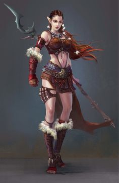 Elf Barbarian, Elf Characters, Female Elf, Tauriel, Female Character Concept, Fantasy Portraits, Warrior Girl, Warrior Princess