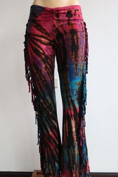 Fringe Pants Outfit, Fringe Leggings, 3rd Times A Charm, Underground Rave, Boho Leggings, Hippie Men, Fringe Pants, Funky Pants, American Horror Story Coven