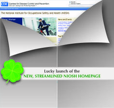 the new streamlined nosh homepage for lucky launch of the st patrick's day