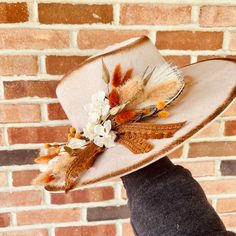 Rustic Brimmed Hat For Spring, Rustic Short Brim Hat For Spring, Rustic Adjustable Hats For Fall, Rustic Fall Hat With Curved Brim, Rustic Curved Brim Hat For Fall, Rustic Fedora Hat For Kentucky Derby, Country Style Cream Brimmed Hats, Cream Fall Hat One Size Fits Most, Cream Country Hat For Festivals