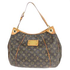 LOUIS VUITTON Galliera PM Shoulder Bag Monogram Leather Brown Gold France M56382       ( )   SKU ( KJ415 JK4  ) 👜DETAILS👜   BRAND LOUIS VUITTON STYLE Shoulder Bag COLOR / MATERIAL Brown/Monogram Leather   COUNTRY OF MANUFACTURE  France SERIAL NUMBER FL1068 DIMENSION SIZE ( inch ) W  16.1 x H 11.8 x D 6.7   " (approx.) SIZE ( cm ) W  41 x H 30 x D 17  cm (approx.) HANDLE DROP ( inch /cm ) 0 "/ 0  cm (approx.) SHOULDER DROP ( inch /cm ) 6.9 - 7.9 "/ 17.5 - 20 cm(approx.) COME WITH ( Accessories)  POCKETS OUTSIDE - INSIDE Open*2,Flap*1 ※ Example of Ranks ※ S New,Unused SA Less frequently used items A There is a little feeling of used, good condition AB There is a feeling of used, some noticeable scratches and dirt B There is a sense of overall used, there is a dirt and damages C There is a Classic Gold Shoulder Bag With Logo, Monogram Canvas Shoulder Bag With Logo, Brown Monogram Canvas Shoulder Bag With Logo, Luxury Brown Shoulder Bag With Logo, Brown Luxury Shoulder Bag With Logo, Gold Leather Bag With Logo, Brown Double Handle Shoulder Bag With Logo, Brown Business Bag With Logo, Classic Gold Monogram Canvas Shoulder Bag