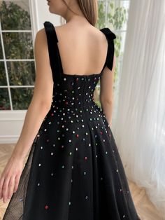 Black Sleeveless Corset Dress For Prom Season, Sleeveless Black Corset Dress For Prom, Black Sleeveless Corset Dress For Prom, Black Party Dress With Corset Back, Black Corset Dress With Sheer Fitted Bodice, Black Corset Dress With Sheer Bodice, Black Corset Dress For Prom Evening, Glamorous Tulle Corset Dress With Fitted Bodice, Black Sleeveless Evening Dress With Boned Bodice